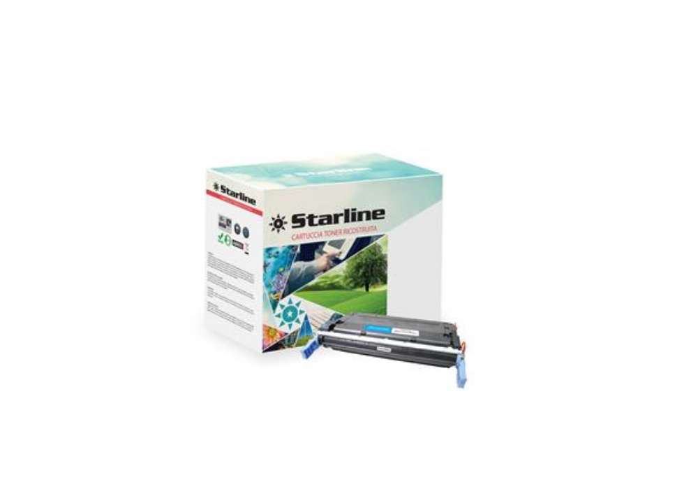 Immagine di Starline - Toner Ricostruito - per HP - Ciano - C9721A - 8.000 pag