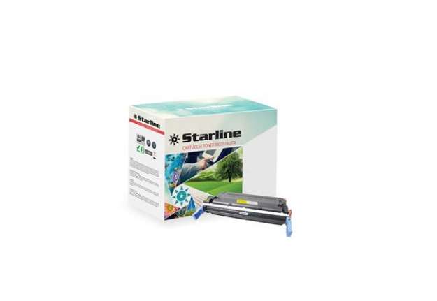 Immagine di Starline - Toner Ricostruito - per HP - Giallo - C9722A - 8.000 pag