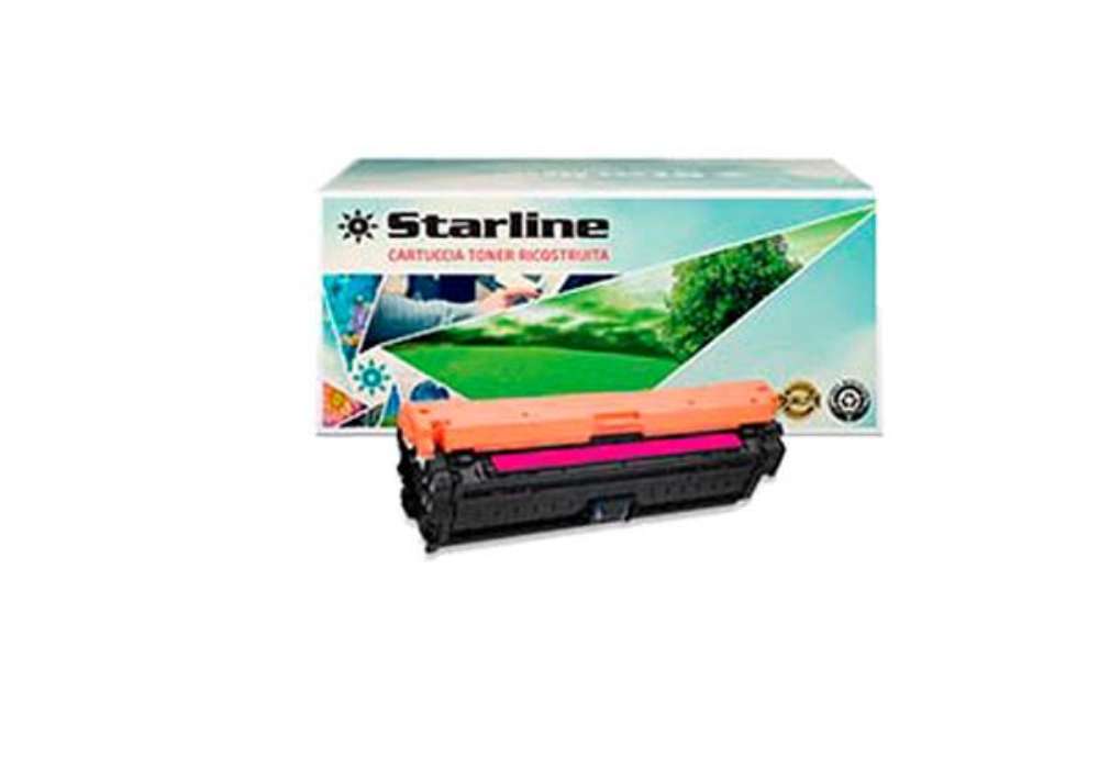 Immagine di Starline - Toner Ricostruito - per HP 651A - Magenta - CE343A - 16.000 pag