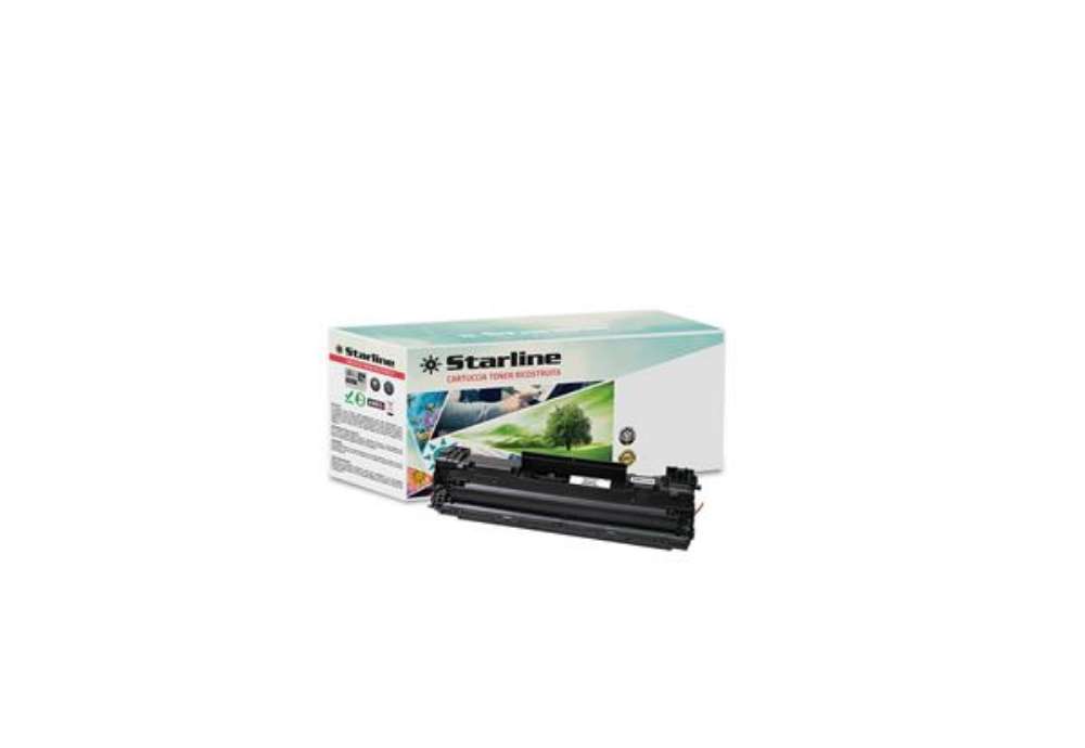 Immagine di Starline - Toner Ricostruito - per HP 83A - Nero - CF283A - 1.500 pag
