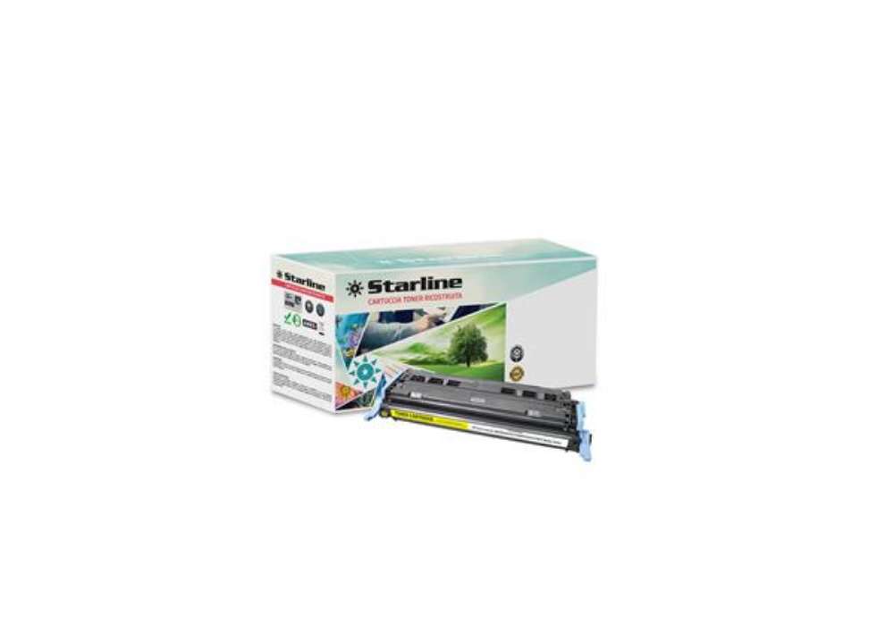 Immagine di Starline - Toner Ricostruito - per HP - Giallo - Q6002A - 2.000 pag