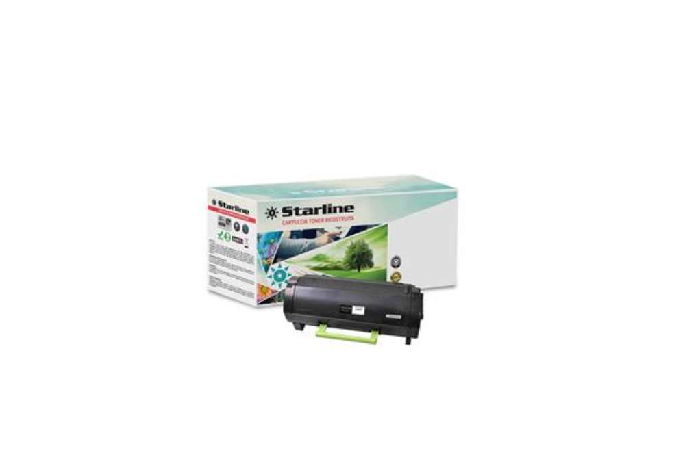 Immagine di Starline - Toner Ricostruito - per Lexmark - Nero - 50F2000 - 1.500 pag