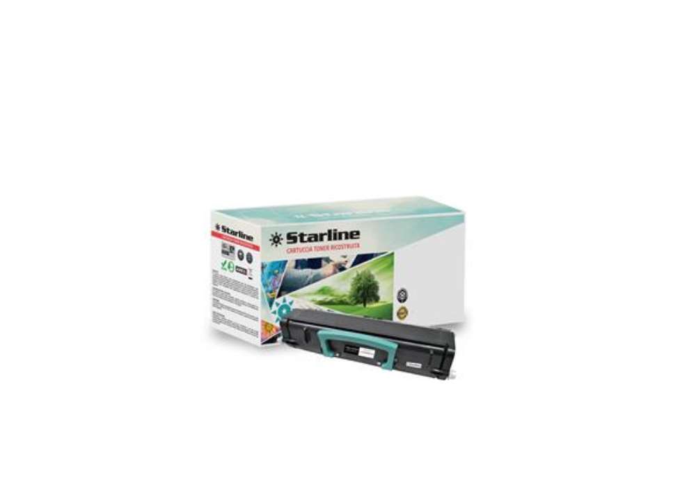 Immagine di Starline - Toner Ricostruito - per Lexmark - Nero - E360H21E - 9.000 pag