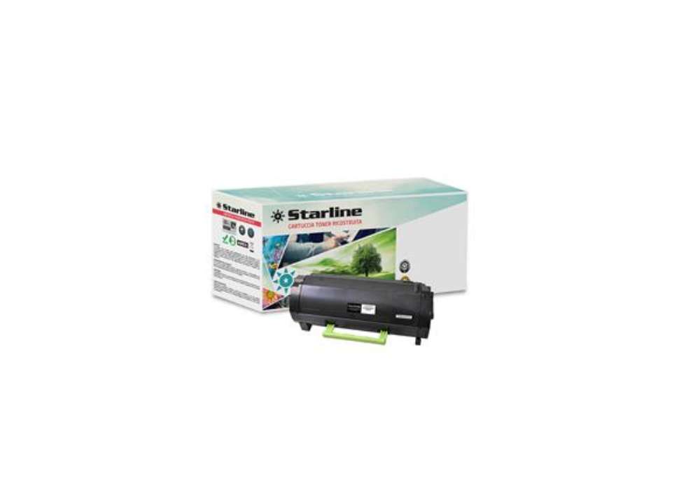 Immagine di Starline - Toner Ricostruito - per Lexmark - Nero - 51F2H00 - 5.000 pag