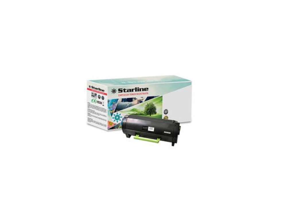 Immagine di Starline - Toner Ricostruito - per Lexmark - Nero - 50F2X00 - 10.000 pag
