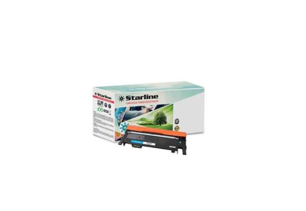 Immagine di Starline - Toner Ricostruito - per Samsung - Ciano - CLT-C406S/ELS - 1.000 pag