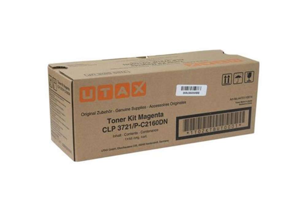Immagine di Utax - Toner - Magenta - 1T02KTBUT0 - 2.800 pag