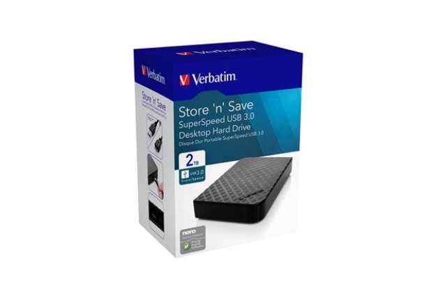 Immagine di Verbatim - HDD esterno 3.5 USB 3.0 - 47683 - 2TB