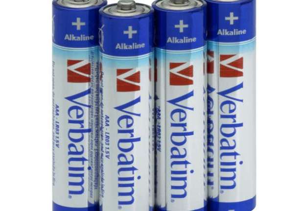 Immagine di Verbatim - Scatola 4 Pile alkaline mini stilo AAA - 49920