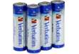 Immagine di Pila stilo AA - 1,5V - 49921 - alcaline - Verbatim - Blister 4 pezzi