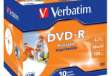 Immagine di Verbatim - Scatola 10 DVD-R - Jewel Case - 43521 - 4,7GB