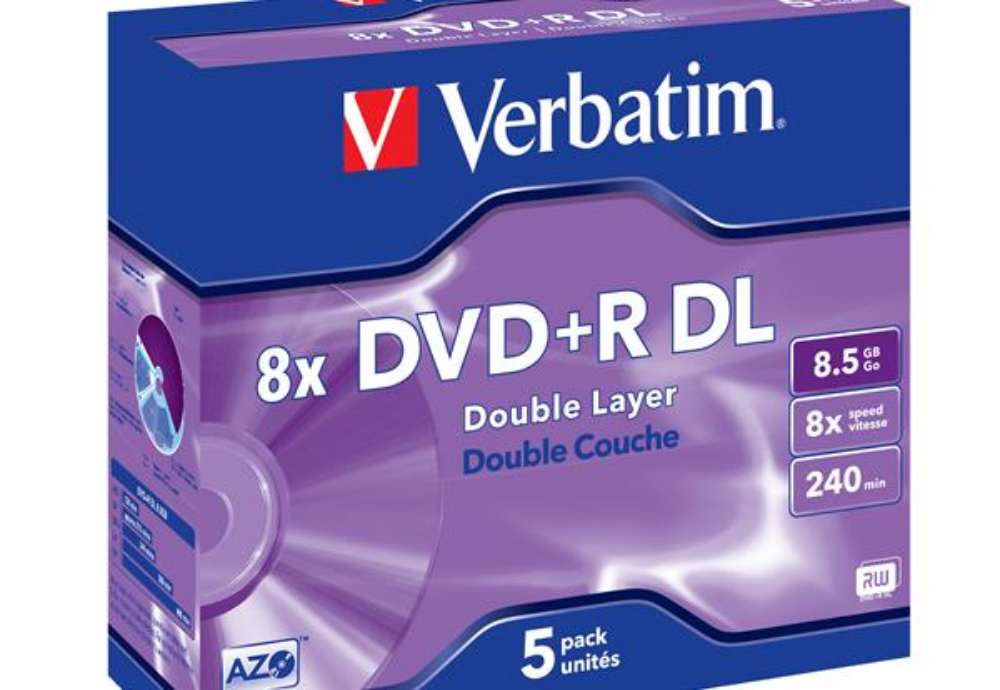 Immagine di Verbatim - Scatola 5 DVD+R Dual Layer - serigrafato Jewel Case - 43541 - 8,5GB