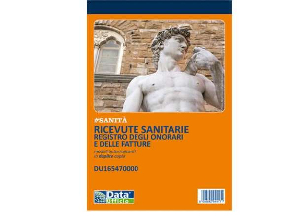 Immagine di Blocco ricevute sanitarie - 50/2 autoricalcanti - 21,5x14,8cm - DU165470000 - Data Ufficio