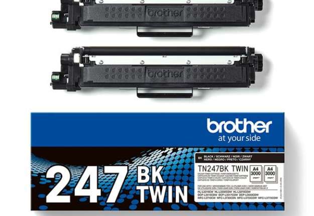 Immagine di Brother - Bundle di 2 Toner - Nero - TN247BKTWIN - 3.000 pag