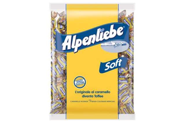 Immagine di Caramelle Alpenliebe Soft - gusto caramello - 400 gr - Alpenliebe - conf. 4 buste