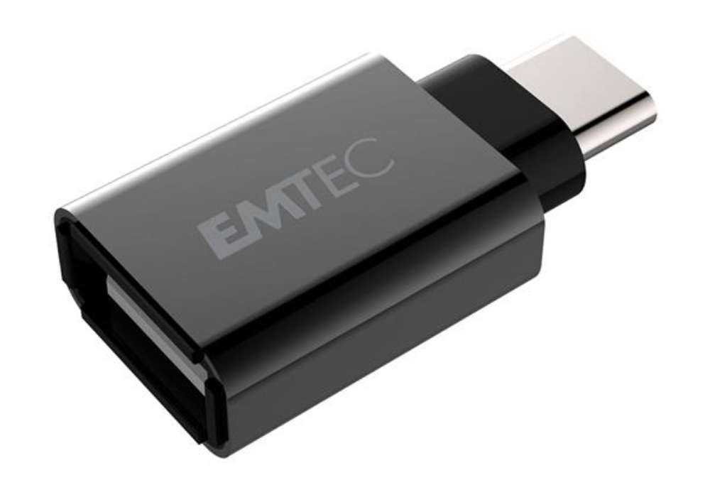 Immagine di Emtec - USB 3.1 To Type-C con adattatore -1 porta USB-A 3.1 - ECADAPT600C