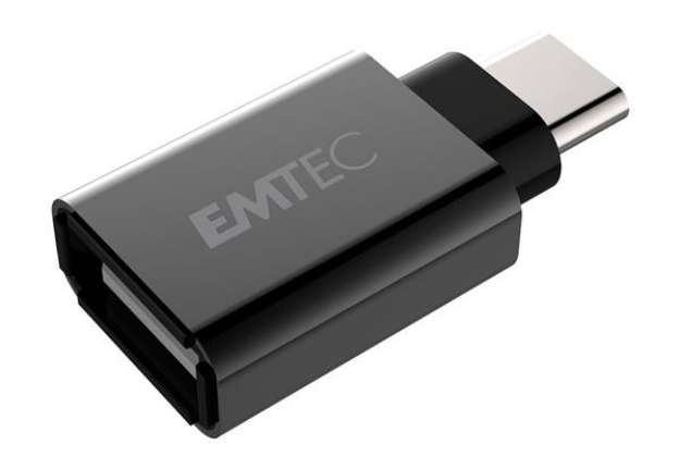 Immagine di Emtec - USB 3.1 To Type-C con adattatore -1 porta USB-A 3.1 - ECADAPT600C
