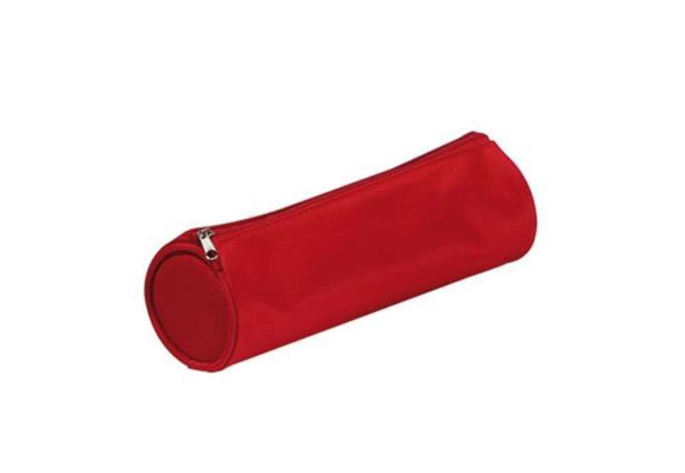 Immagine di Astuccio Tombolino Basic con cerniera - 22x8Ø8cm - rosso - Pagna
