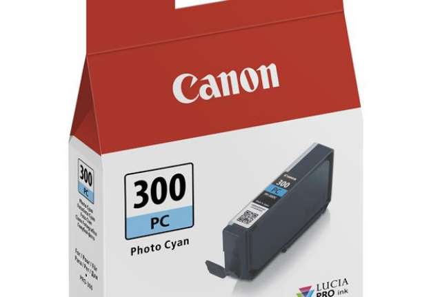 Immagine di Canon - Cartuccia PFI-300 - Ciano photo - 4197C001 - 14 ml