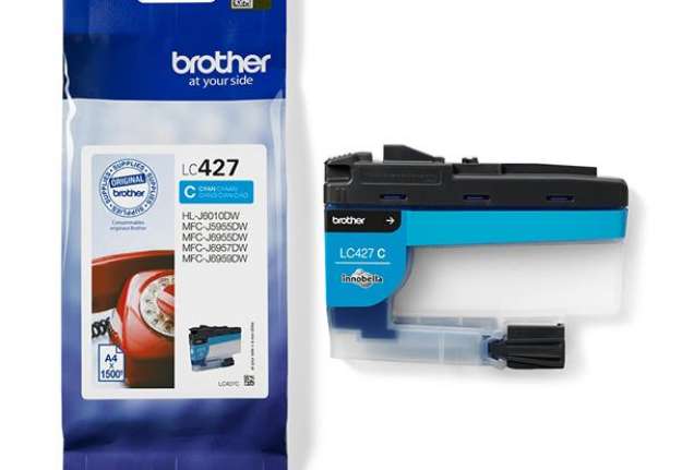 Immagine di Brother - Cartuccia - Ciano - LC427C - 1.500 pag