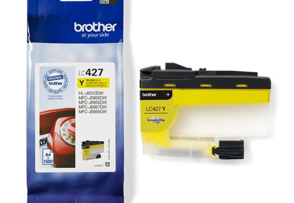 Immagine di Brother - Cartuccia - Giallo - LC427Y - 1.500 pag