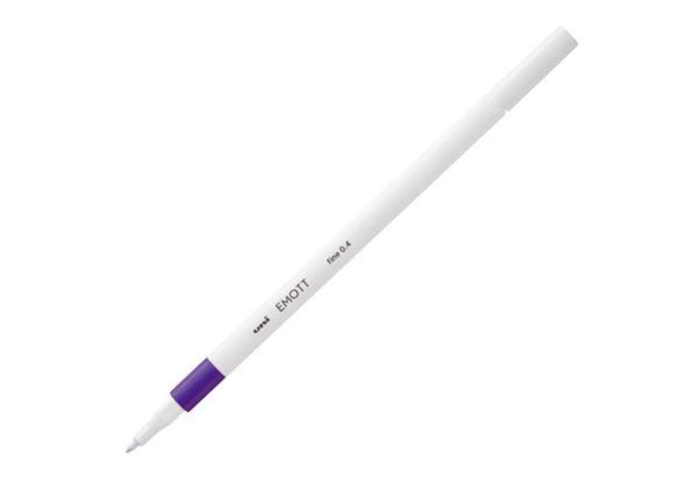 Immagine di Fineliner Emott - tratto 0.4 mm - fucsia - Uni Mitsubishi