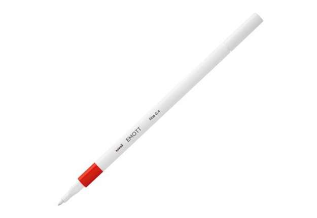 Immagine di Fineliner Emott - tratto 0.4 mm - rosso - Uni Mitsubishi