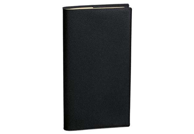 Immagine di Agenda settimanale Italnote S 2025 - c/spirale - copertina Impala - 8,8 x 17 cm - nero - Quo Vadis
