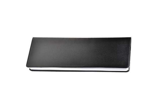 Immagine di Agenda settimanale Agendascop 2025 - c/spirale - copertina Impala - 30 x 10 cm - nero - Quo Vadis