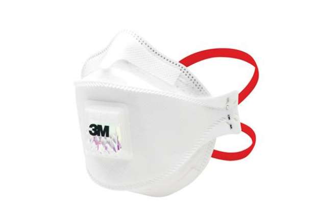 Immagine di Mascherina Aura 9332+Gen3 FFP3 - con valvola - monouso - 3M - conf. 10 pezzi