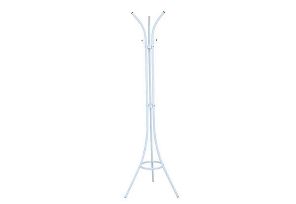 Immagine di Appendiabiti - 3 supporti - 175 cm - acciaio - bianco - King Collection