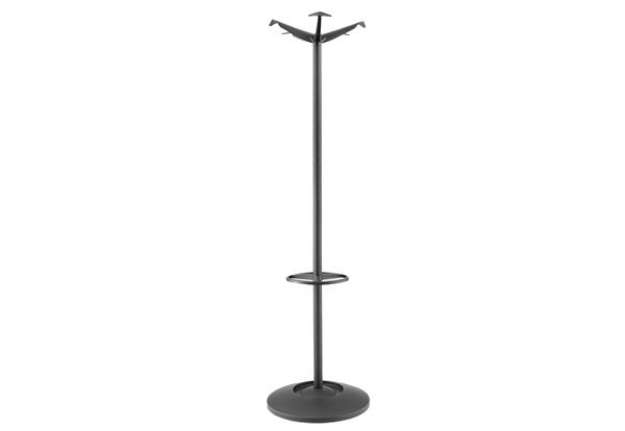 Immagine di Appendiabiti Stelo - 40 x 173 cm - metallo - nero - Unisit