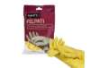 Immagine di Guanti in lattice - felpati - taglia L/8 - giallo - Perfetto - blister 2 pezzi