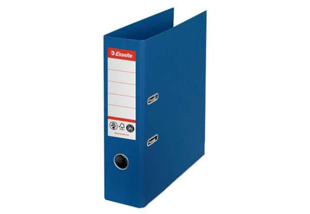Immagine di Registratore a leva - CO2 neutral - A4 - dorso 75 mm - blu - Esselte