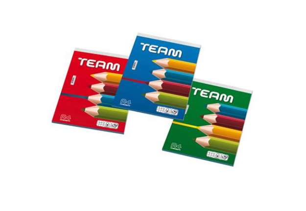 Immagine di Blocco note Team - 5 mm - 21 x 29,7 cm - 50 gr - 50 fogli - Blasetti
