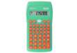 Immagine di Calcolatrice scientifica BeColor - 10+2 cifre - verde acqua - tasti arancione - Osama