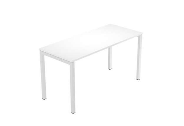 Immagine di Scrivania Easy Plus - per smartworking - 140 x 60 x 72,5 cm - bianco