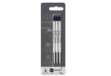Immagine di Refill sfera QuinkFlow - punta media - metallo - nero - Parker - blister 3 pezzi
