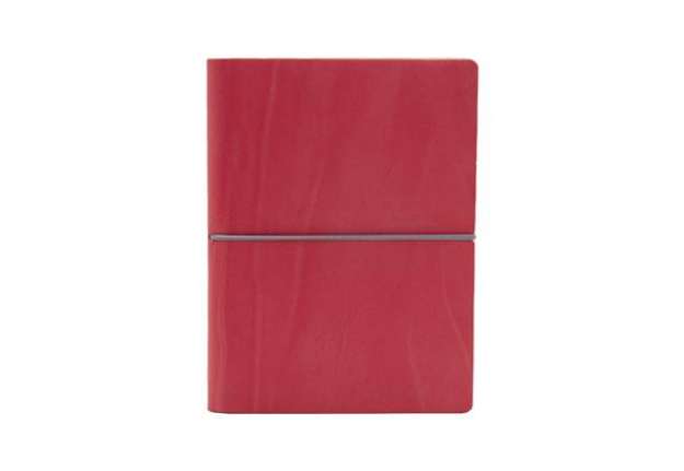 Immagine di Taccuino Evo Ciak - 15 x 21 cm - fogli a righe - copertina rosso corallo - In Tempo