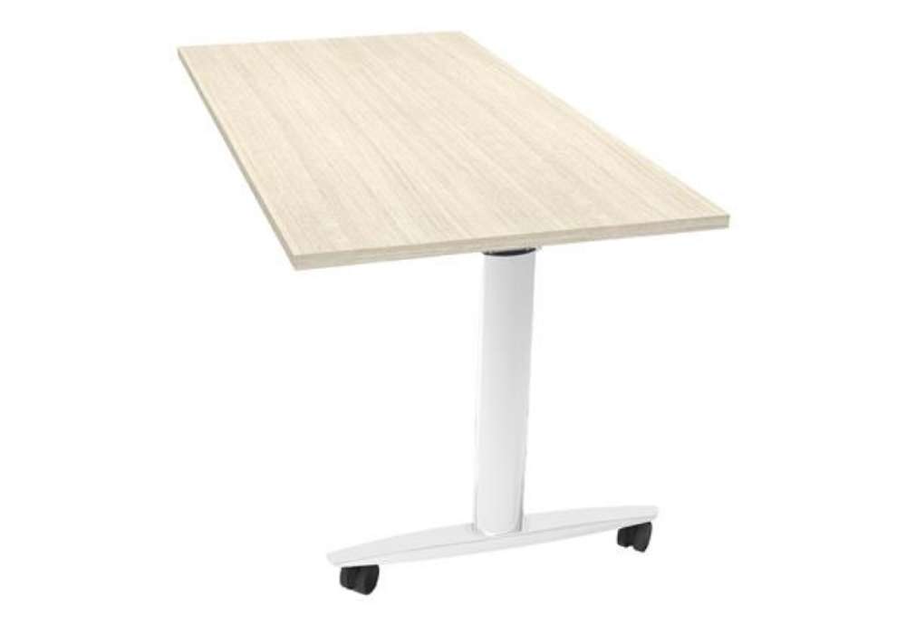 Immagine di Tavolo multifunzione Taxi - con ruote - 120 x 80 x 73,7 cm - rovere