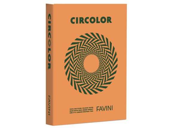 Immagine di Carta Circolor - A4 - 80 gr - arancio - Favini - conf. 500 fogli