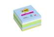 Immagine di Blocco Post-it Super Sticky - 675-6SS-OAS - a righe - 100 x 100 mm - colori Oasis - 90 fogli - Post-