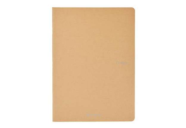 Immagine di Maxiquaderno Ecoqua original PM - A4 - 90 gr - 1 rigo - 40 fogli - bruno - Fabriano