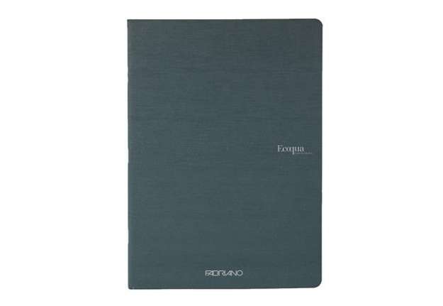Immagine di Maxiquaderno Ecoqua original PM - A4 - 90 gr - 1 rigo - 40 fogli - verde scuro - Fabriano