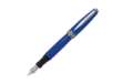 Immagine di Penna stilografica Aldo Domani - punta M - fusto azzurro italia - Monteverde