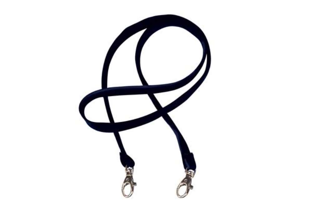 Immagine di Cordoncino Pass M - raso - lunghezza 85 cm - nero - Sei Rota - conf. 50 pezzi