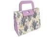 Immagine di Scatola portaoggetto - fantasia Lavanda - 27 x 22,5 x 12,5 cm - Kartos