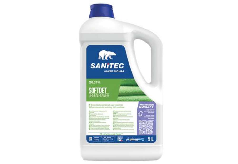 Immagine di Ammorbidente Softdet Green Power - 5 L - floreale - Sanitec