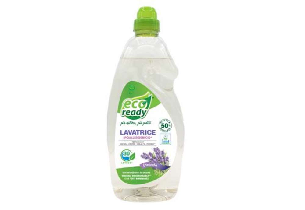 Immagine di Detersivo lavatrice - ipoallergenico - lavanda - 1,5 lt - Eco Ready