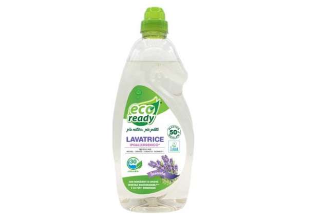 Immagine di Detersivo lavatrice - ipoallergenico - lavanda - 1,5 lt - Eco Ready